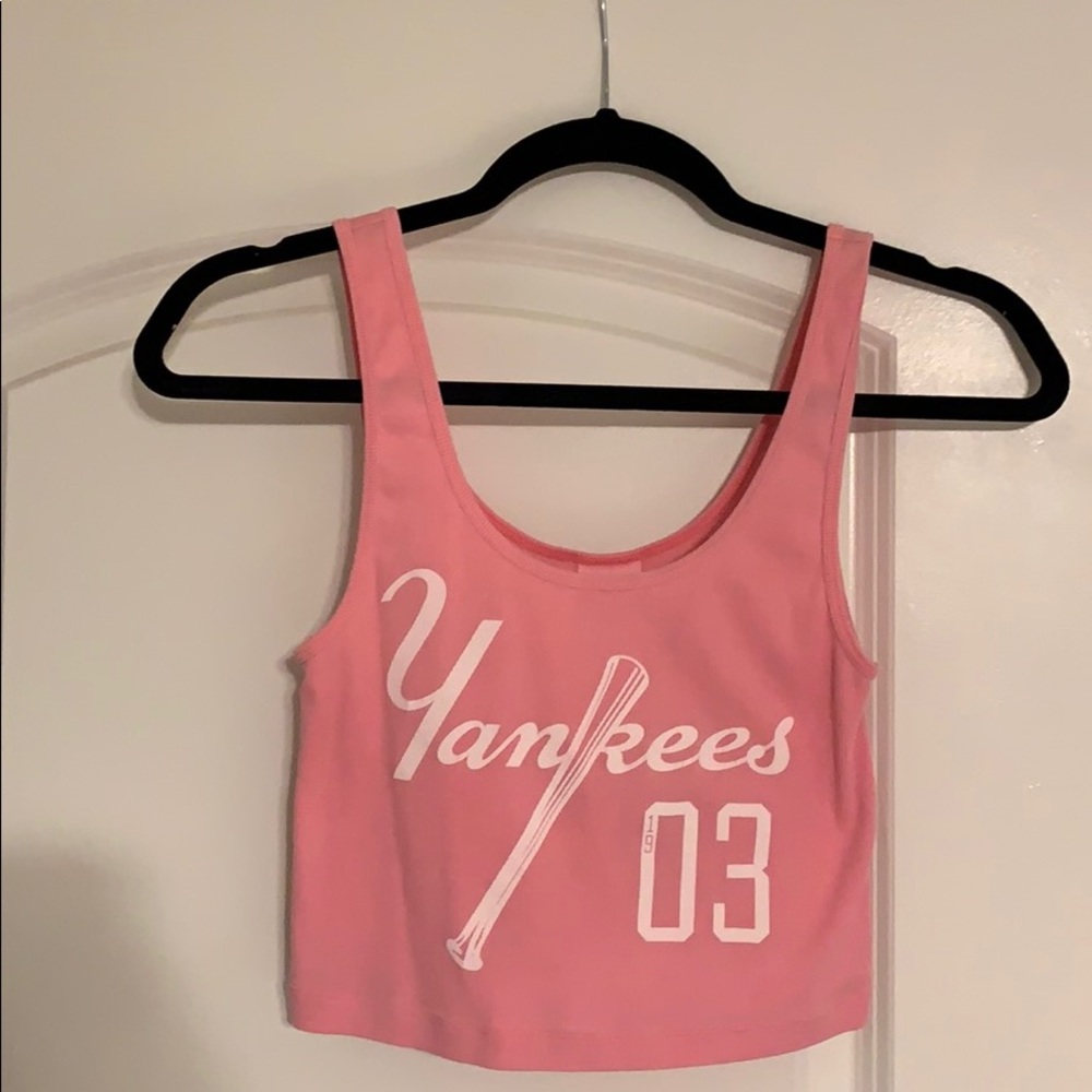 Victoria’s Secret Pink New York Yankees Crop Top